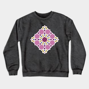 Nine Stars Arabic Pattern Crewneck Sweatshirt